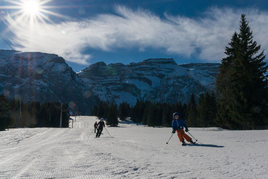 © Skiing in Mont-Saxonnex - Charles Savouret