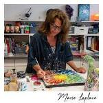 Workshop acryl schilderen met Marie LAPLACE