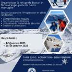 © Formation Neige_Samoëns - Refuge de Bostan